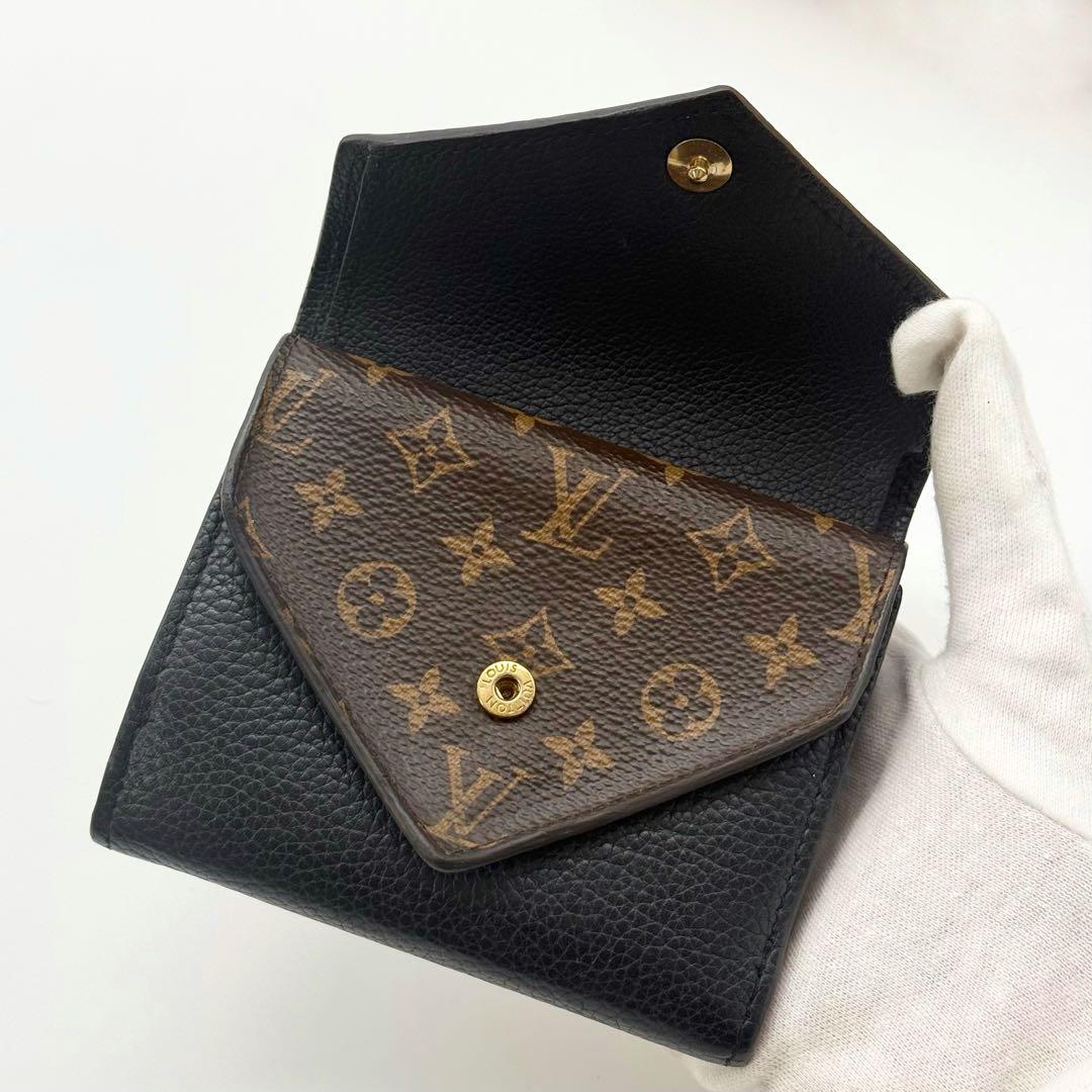 こっちゃん良品 ルイヴィトン モノグラム ドゥブルV コンパクト 三つ折り