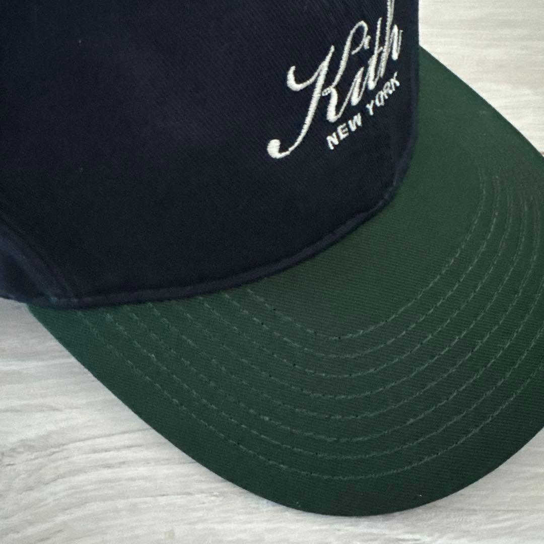 Kith メンズ　キャップ ネイビー/グリーン　KITH帽子