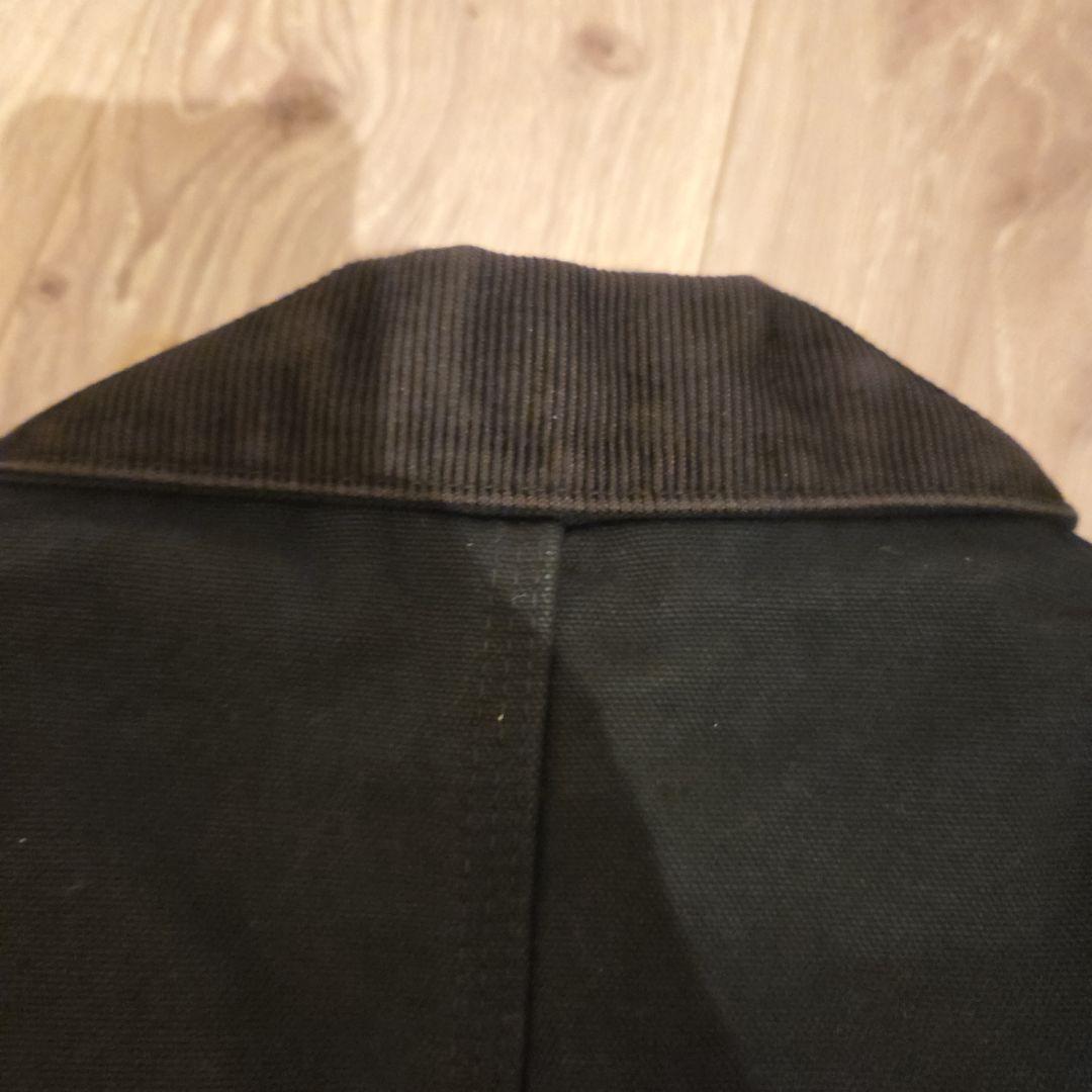 Carhartt J02 ジャケット　企業ロゴ　ブラック　48