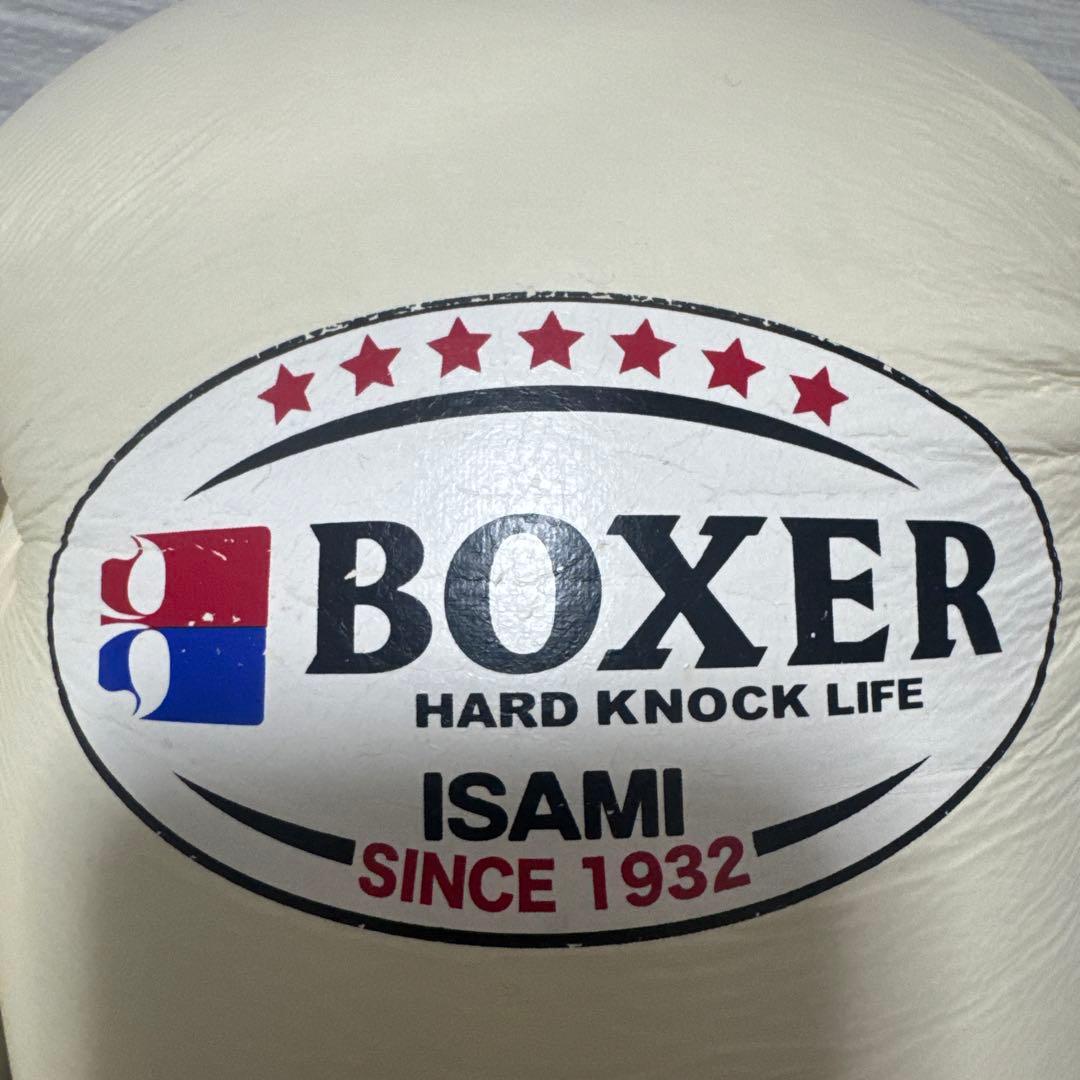 ISAMI BOXER ボクシンググローブ 14oz ホワイト