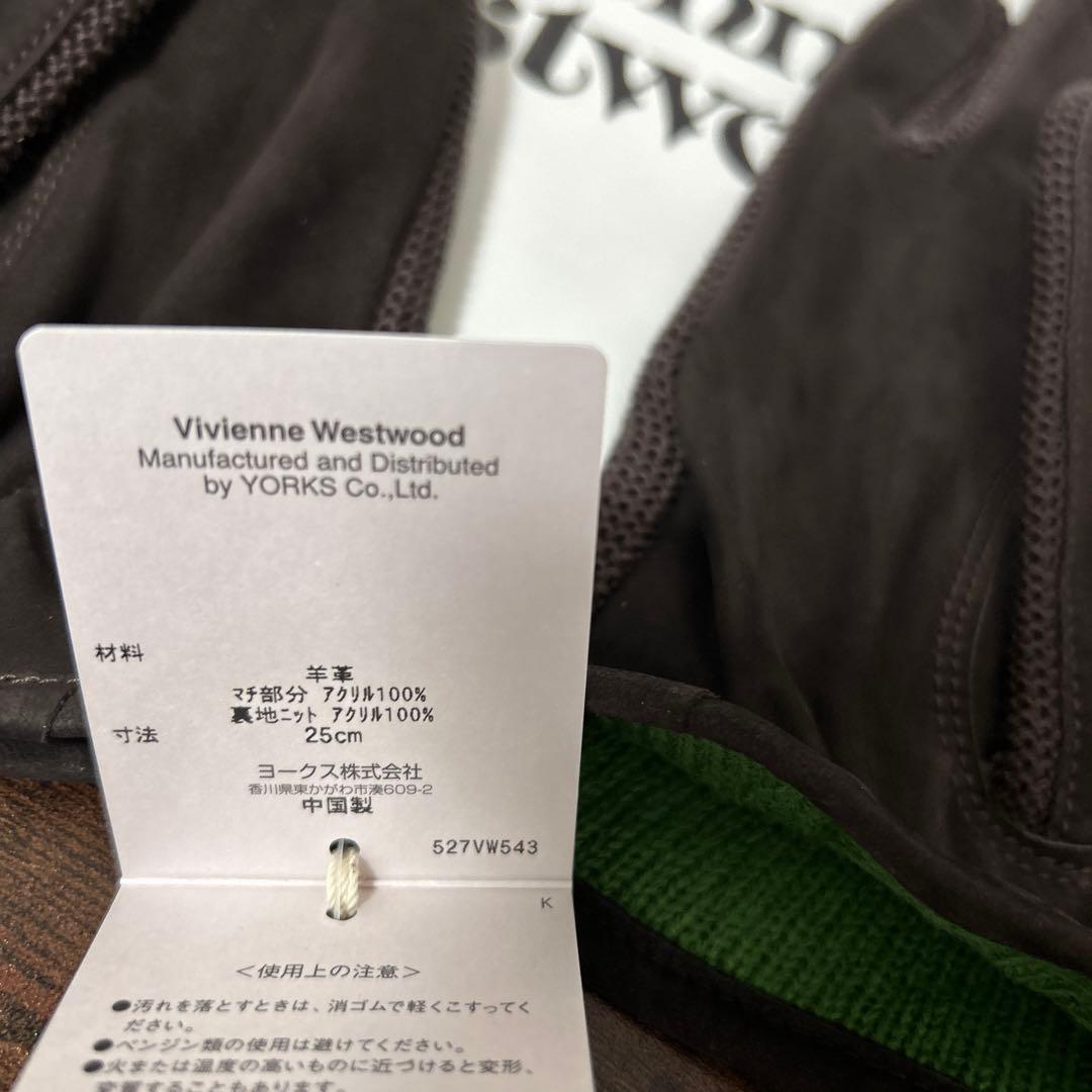 ヴィヴィアンウエストウッド　手袋　グローブ　メンズ レザー