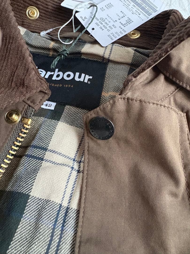 新品　BARBOUR バブアー　RELUME TRANSPORT 別注ブルゾン