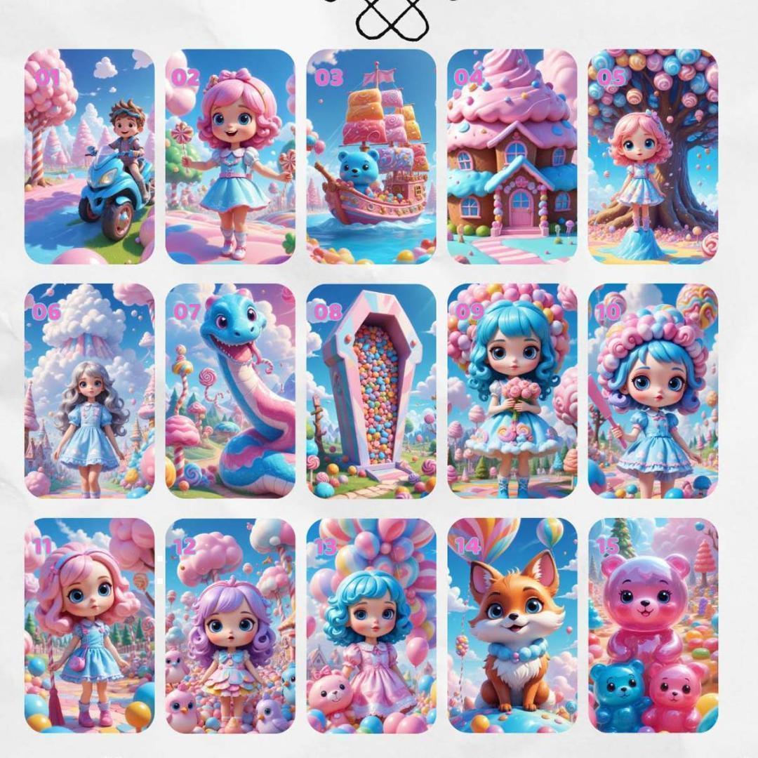 正規品ルノルマンカード✨スペイン作家のキュートデッキ✨キャンディランドルノルマン