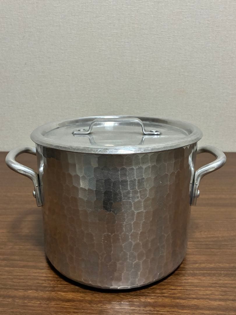 京都　有次　アルミ鍋　寸胴