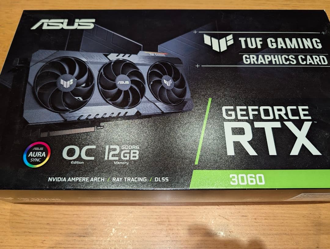 グラフィックボード・グラボ・ビデオカード ASUS TUF-RTX3060-O12G-V2-GAMING