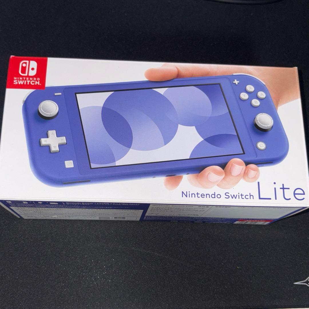 NintendoSwitchLight BLUE 箱付き