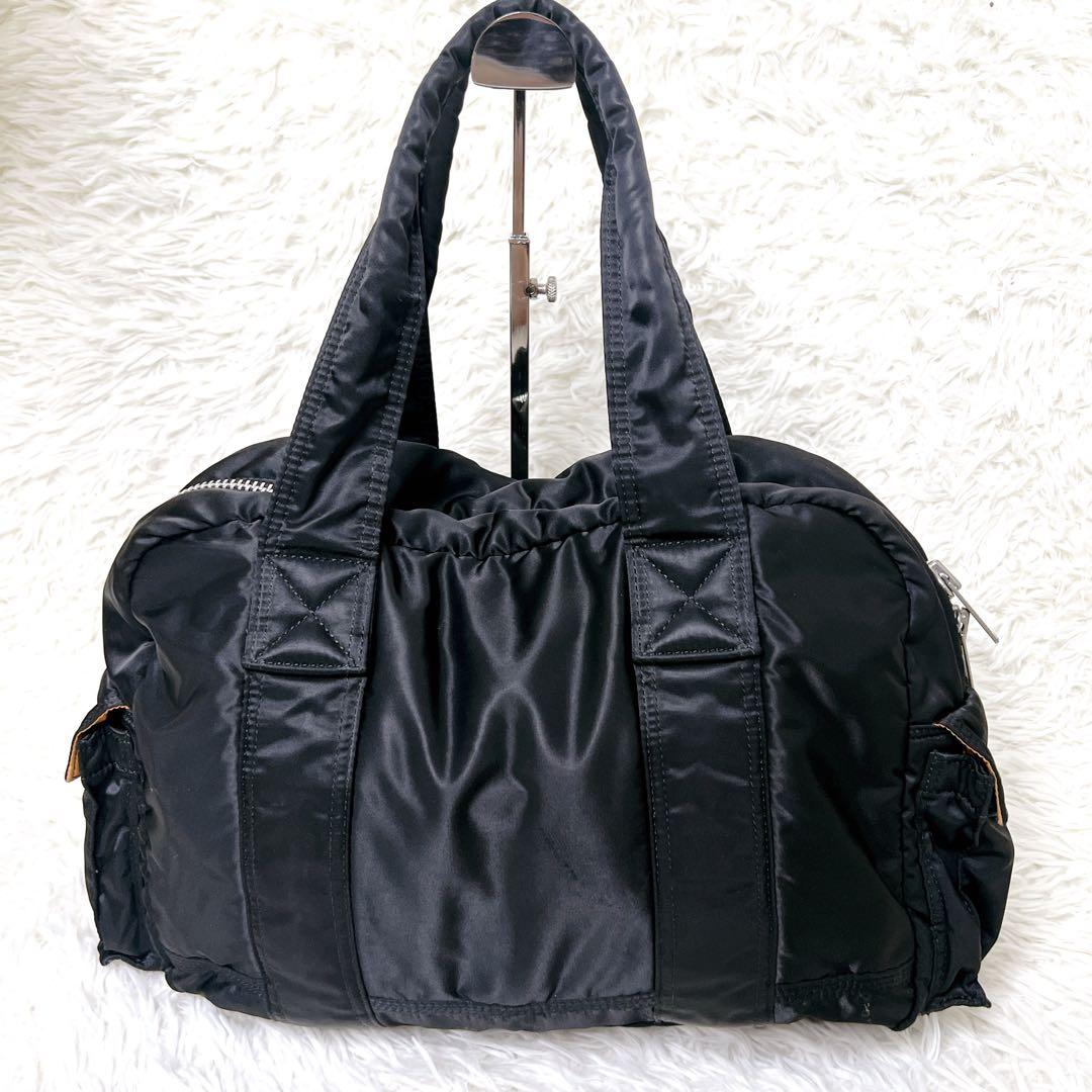 ✨良品✨　PORTER ポーター タンカー　L ミニボストンバッグ ブラック
