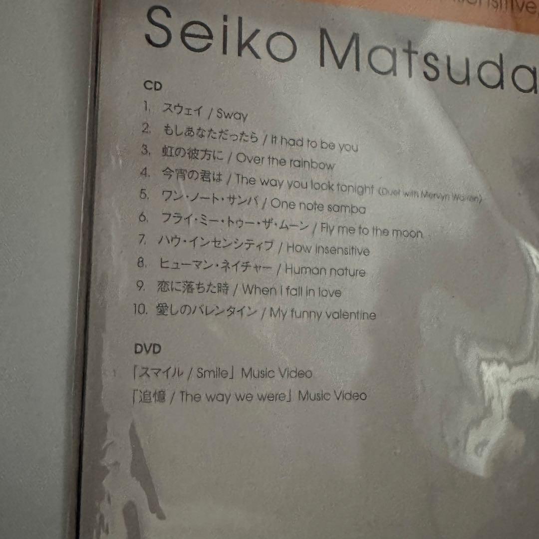 松田聖子/SEIKO JAZZ 2 初回限定盤Ｂ/CD DVD