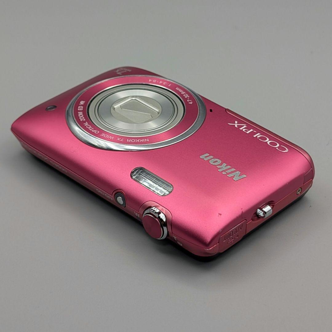 Nikon COOLPIX S3500 ピンク 動作確認済 付属品有