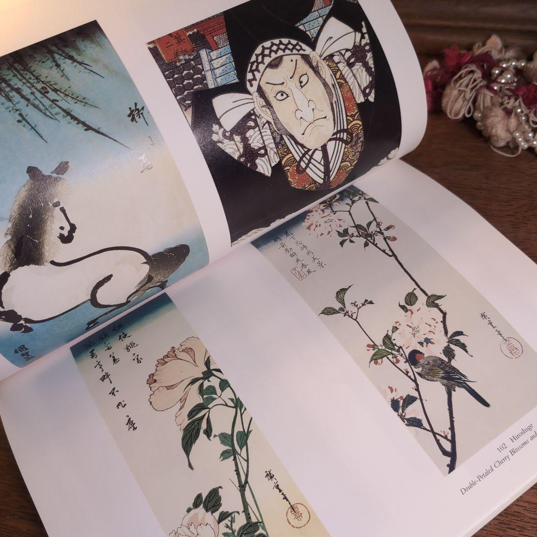 120点の壮麗なフルカラー版画も素敵な洋書　マツノホビー　dover 浮世絵