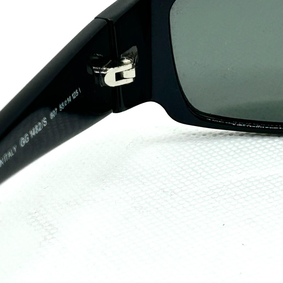 GUCCI GG1482/S ブラック サングラス ロゴ インターロッキング