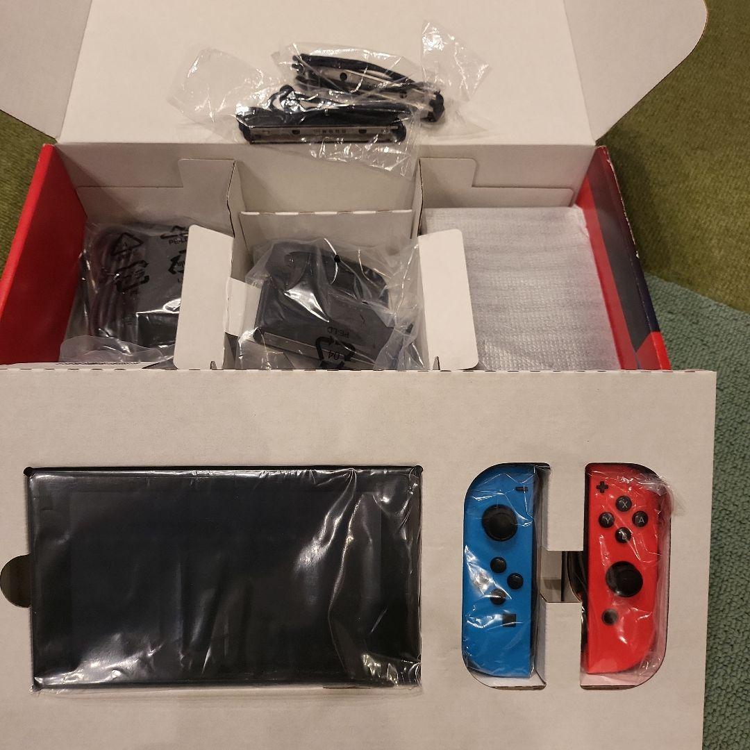 niko　Nintendo Switch 本体 赤青ジョイコン　おまけ付き