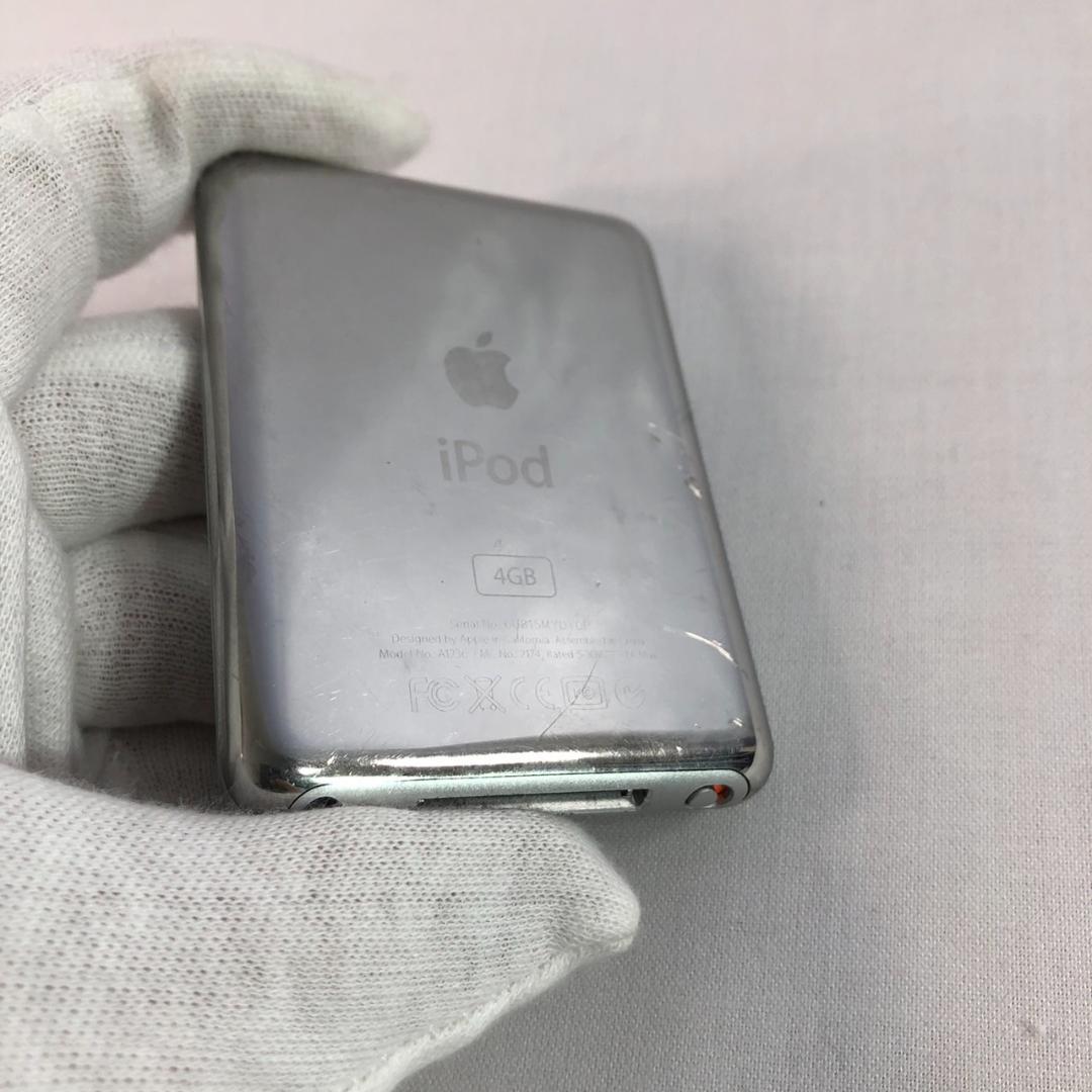 【動作品】Apple iPod nano 3世代　4GB シルバー②