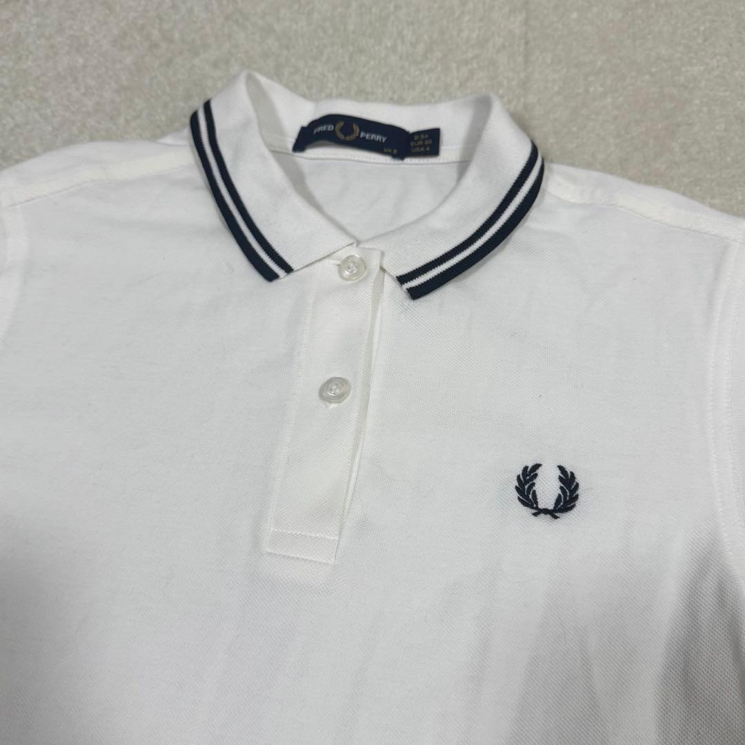 Fred Perry Shirt G3600 フレッドペリーポロシャツ　白黒