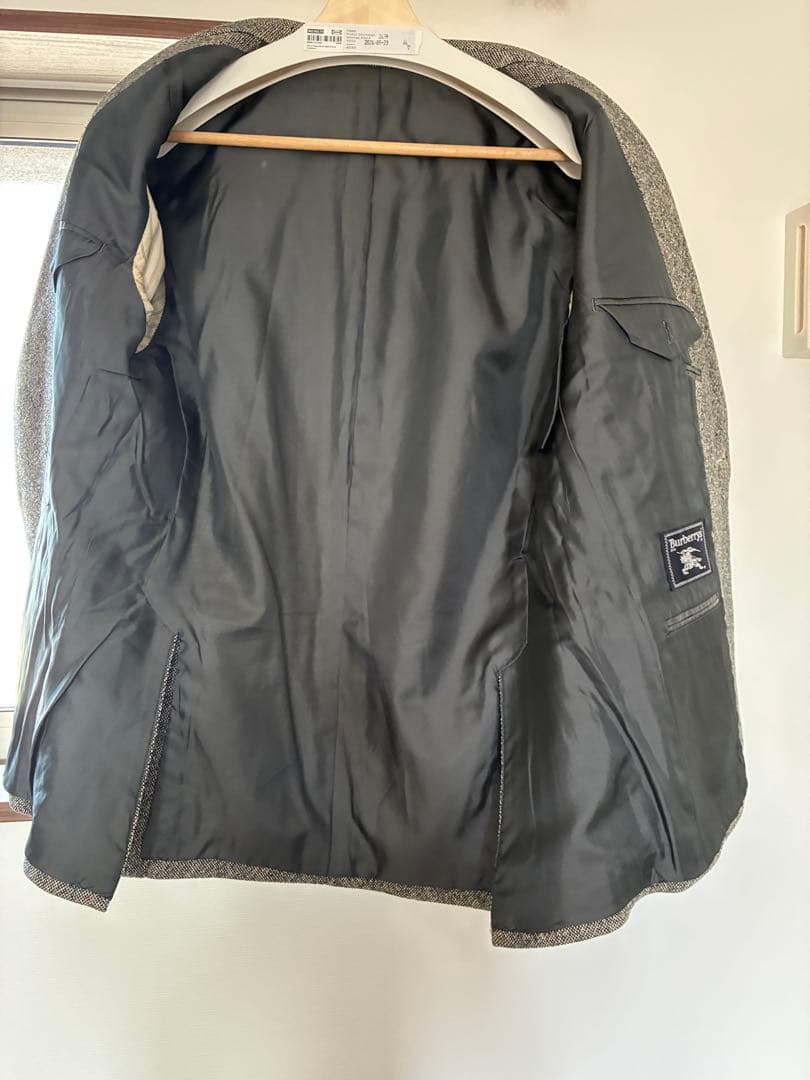 Burberrys ツイードジャケット ウールシルク