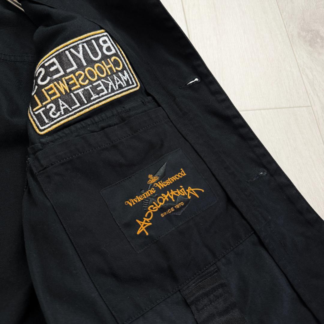 【激レアモデル☆ワッペンオーブ刺繍】ヴィヴィアンウエストウッド ジャケット