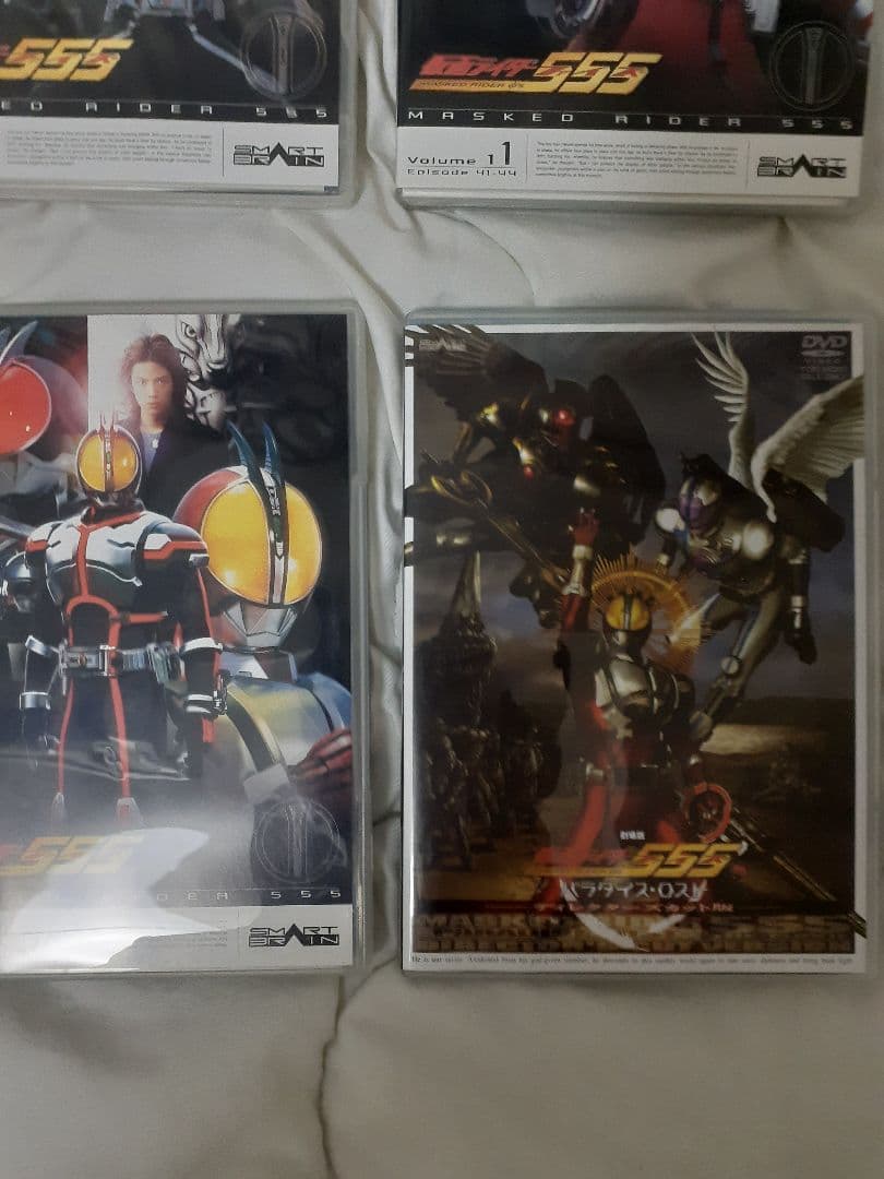 仮面ライダー555 DVD全13巻+パラダイス・ロスト DC版