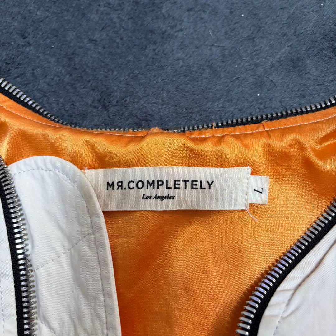 【MR.COMPLETELY】　USA製　Bomber MA-1 nubian