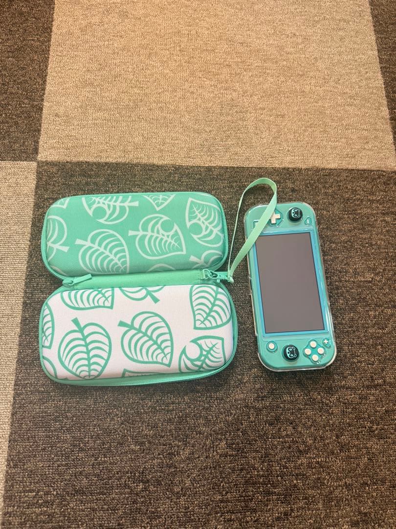 Nintendo Switch Lite アクアブルー ケース付き