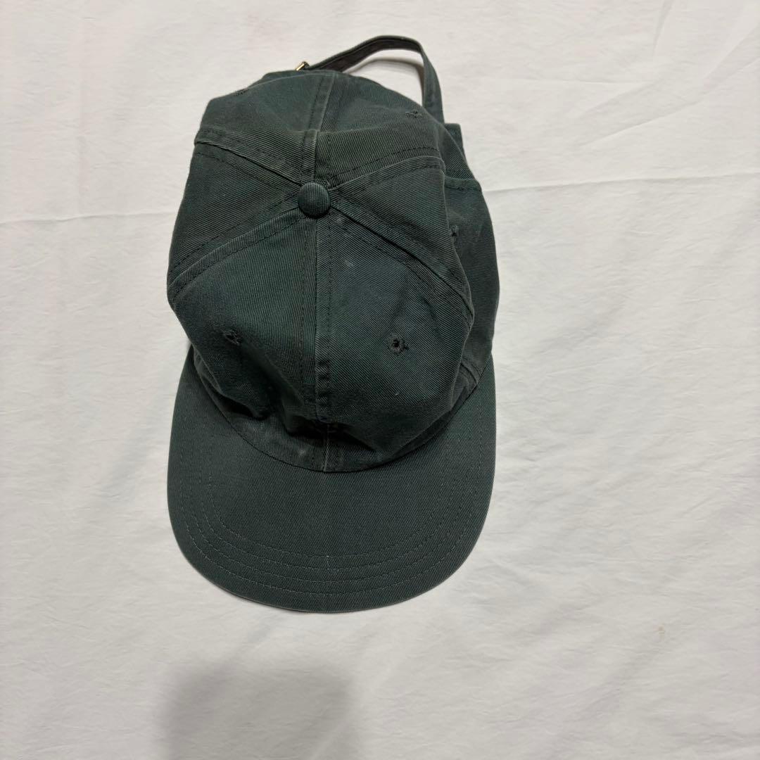 90s USA製 Polo by RALPH LAUREN キャップ　グリーン