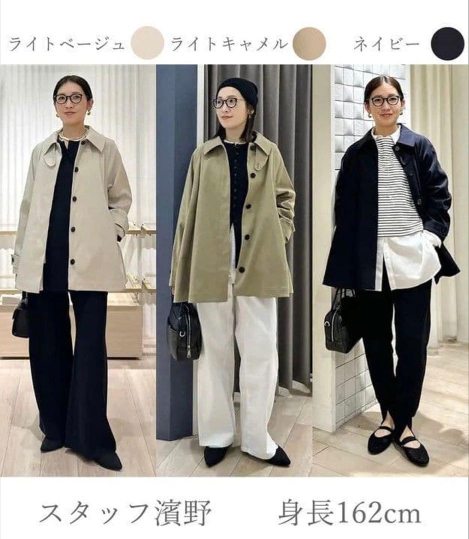 UNFILO Aライン スプリングコート「昨年即完！春の売れ筋1位」Sサイズ
