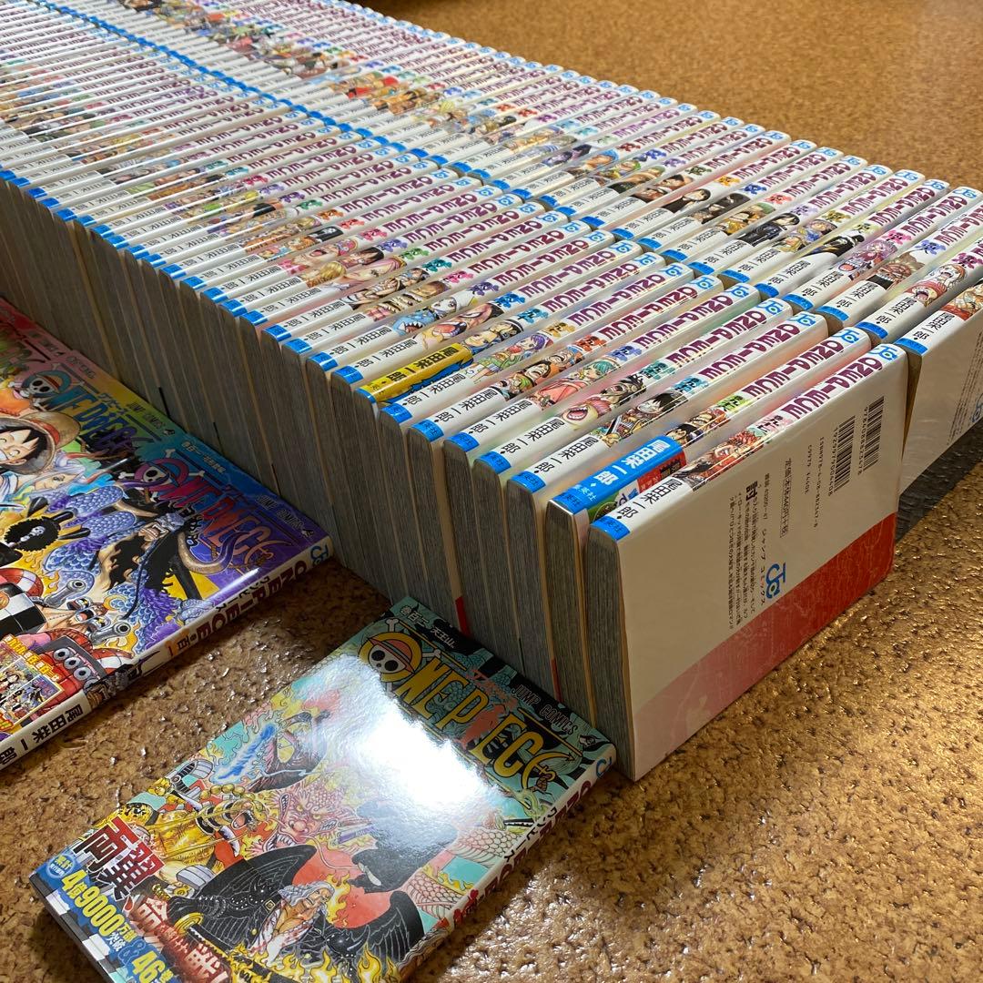 ワンピース (ONE PIEACE) 1-102巻 四十億巻×2冊 尾田 栄一郎