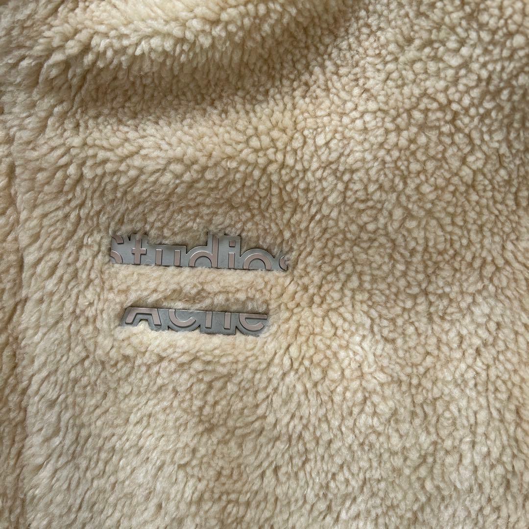 acne studios オーバーサイズフリースジャケット