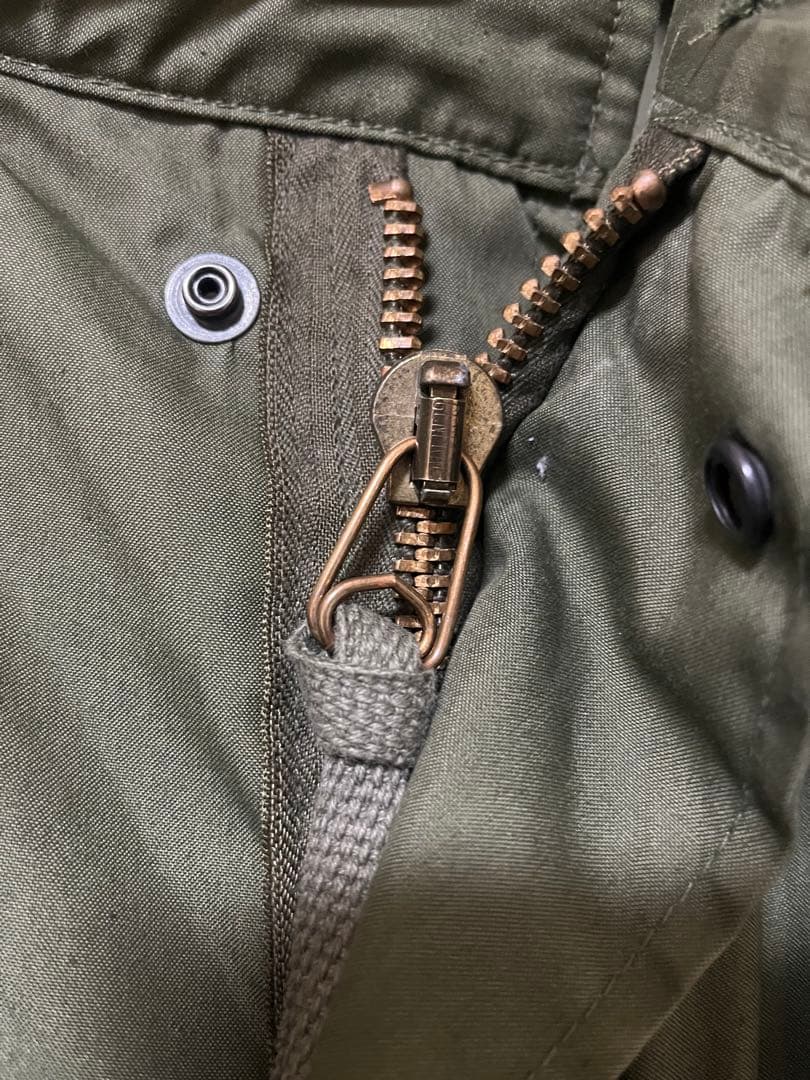 80s 米軍実物 M65フィッシュテール　XL シェルのみ　野村訓市　m-65