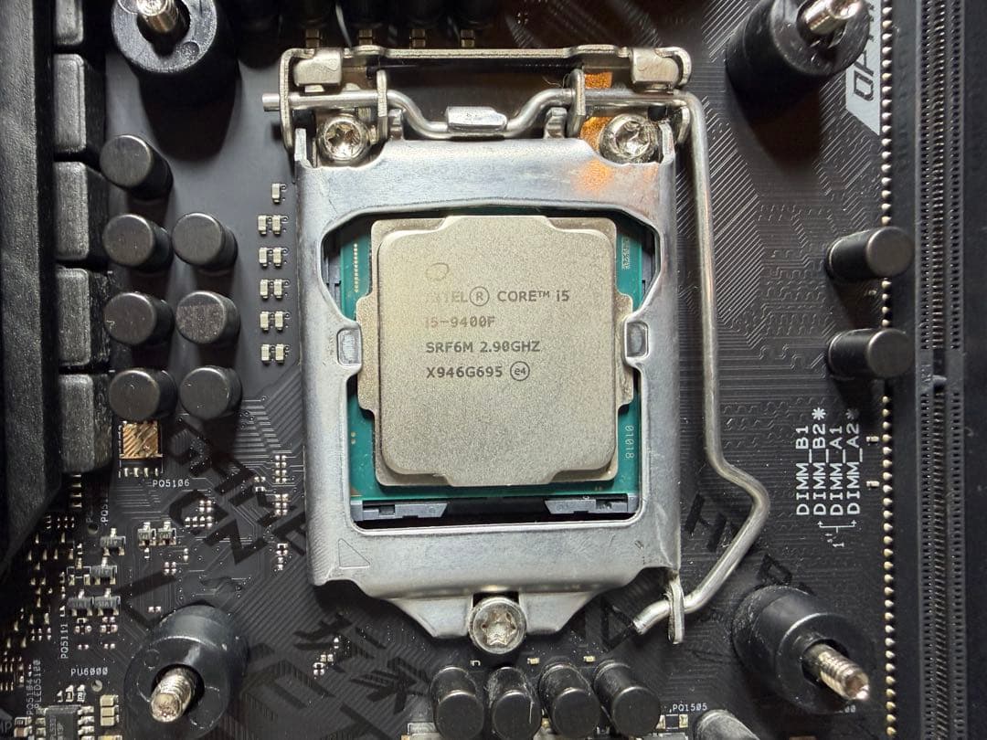 【動作確認済】i5 9400F & ROG STRIX Z390-F セット