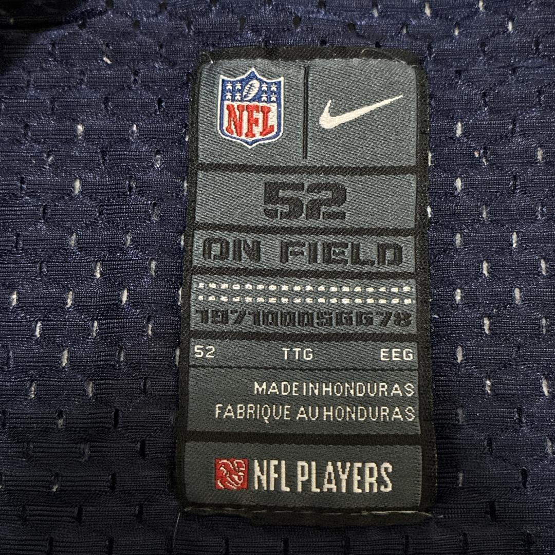 NIKE NFLペイトリオッツ 刺繍 90s アメフトゲームシャツ ユニフォーム