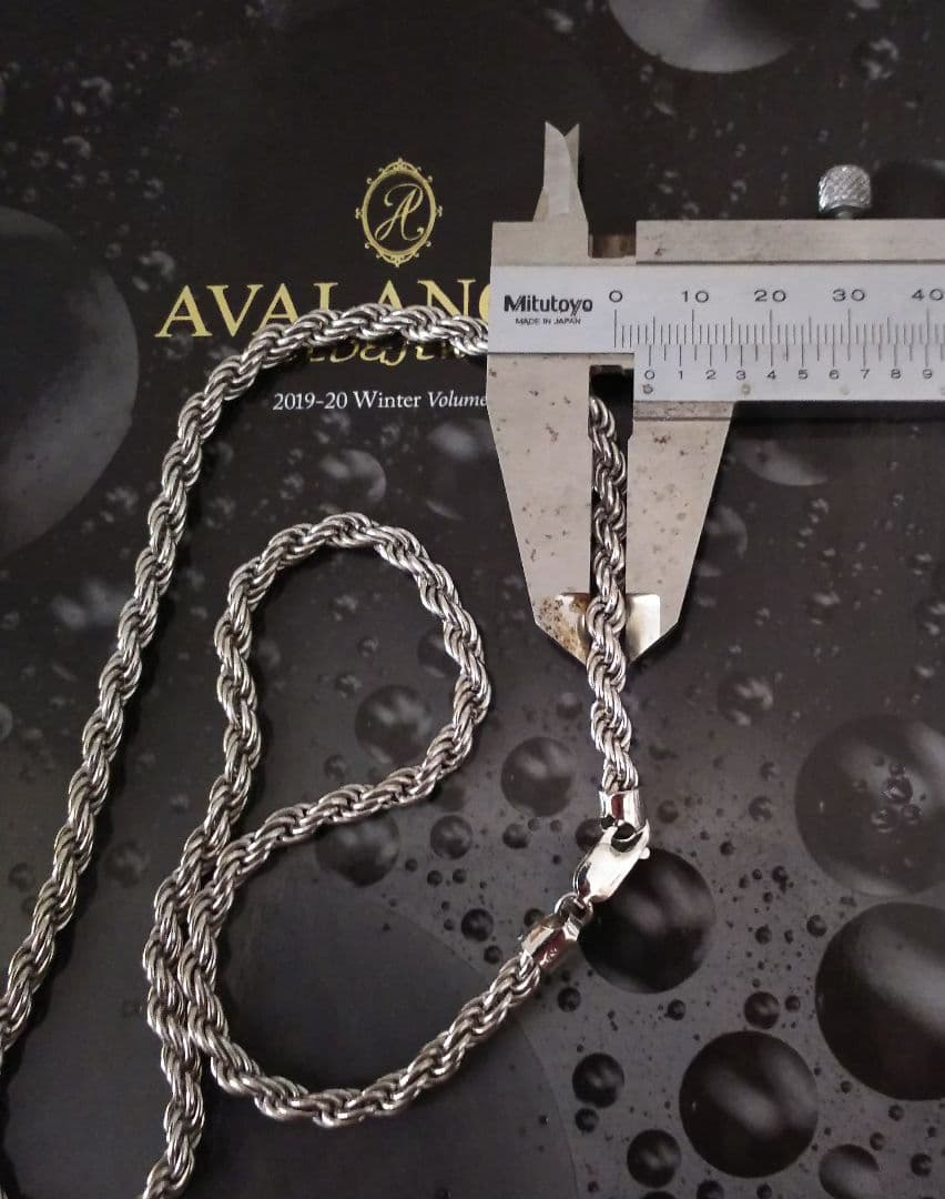 アヴァランチ silver925 ロープチェーン アバランチ シルバー