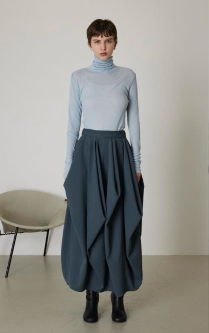 スカート Tuck drape SK