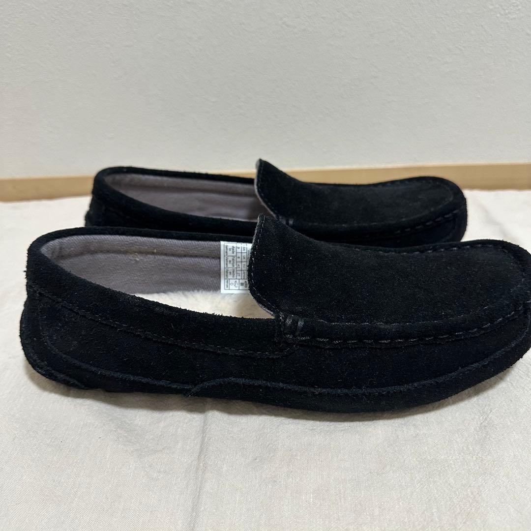 UGG 黒 スエード モカシン 27cm