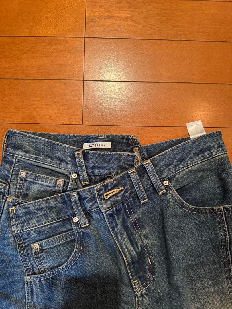 SKY JEANS ワイドレッグデニム
