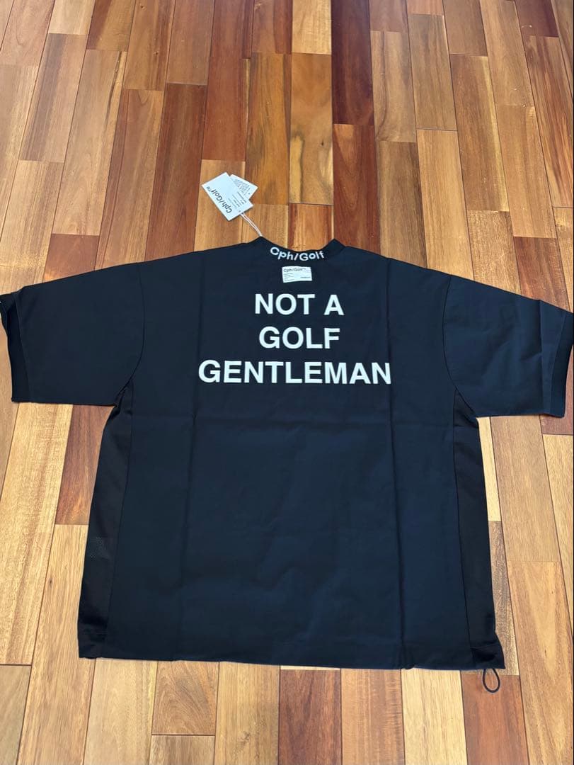 新品未使用　Cph Golf ブラック　ゴルフウェアtシャツ