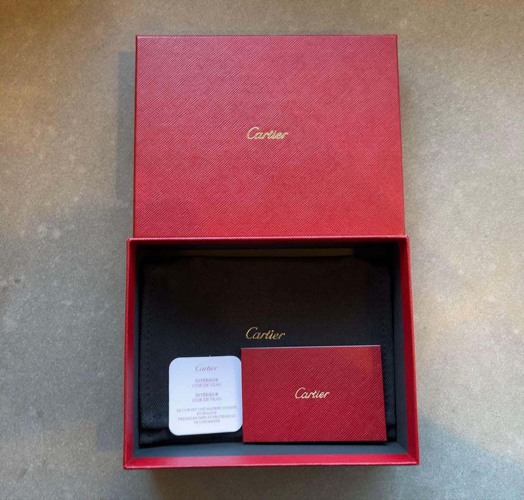 Cartier 財布 ガーランド レッド 赤 カルティエ 小銭入れ