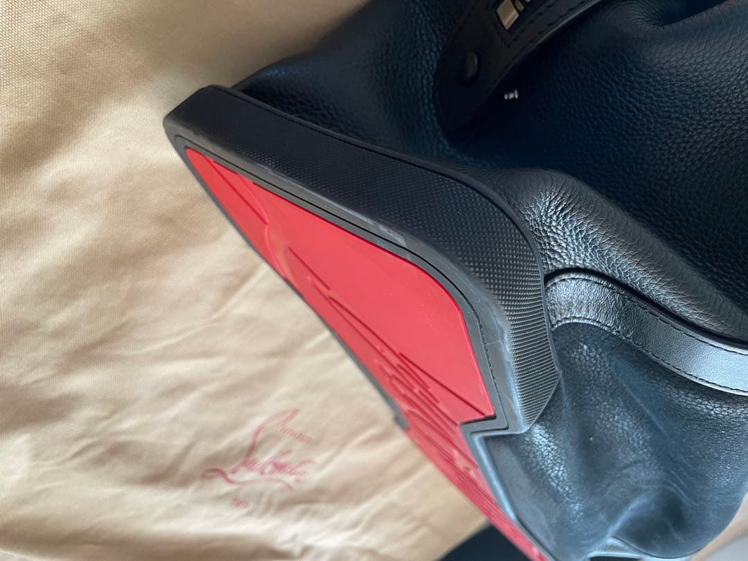 Christian Louboutin クリスチャンルブタン　バッグ 黒/赤