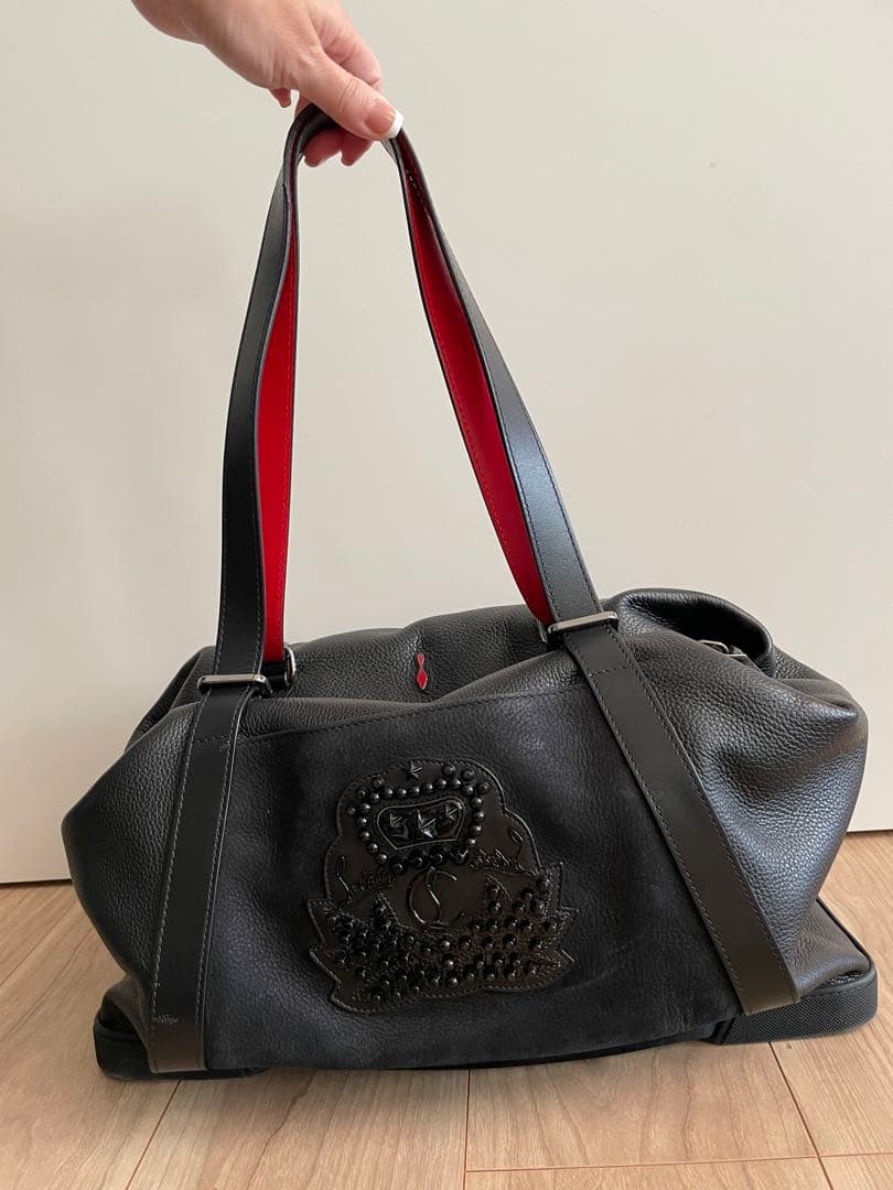 Christian Louboutin クリスチャンルブタン　バッグ 黒/赤