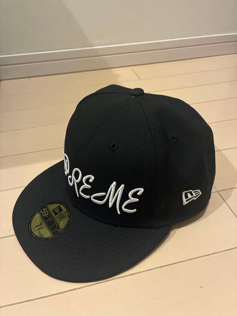 KENBOO Supreme 59FIFTY ブラックキャップ 7 3/8