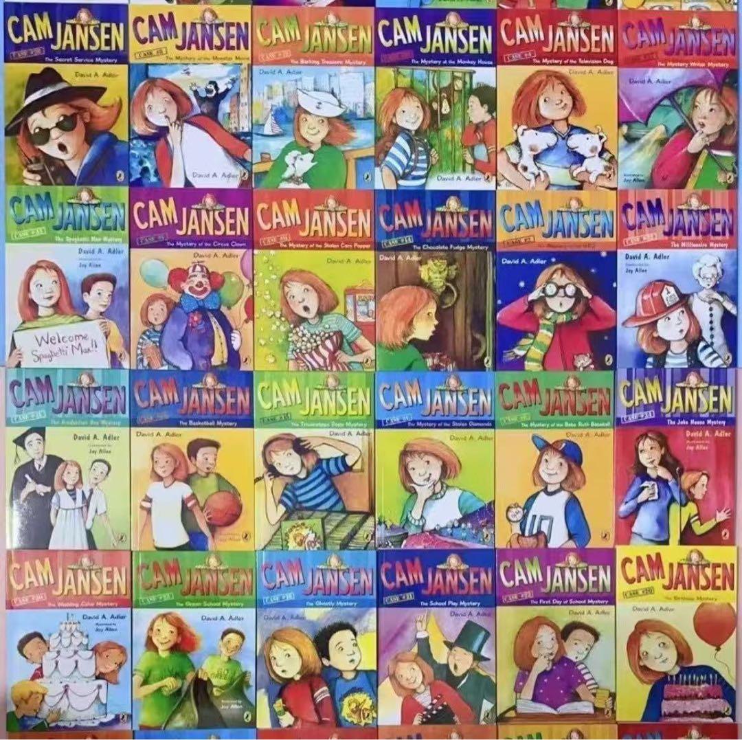 新品未使用 36冊 Cam Jansen 書読英語教材 英語絵本 洋書