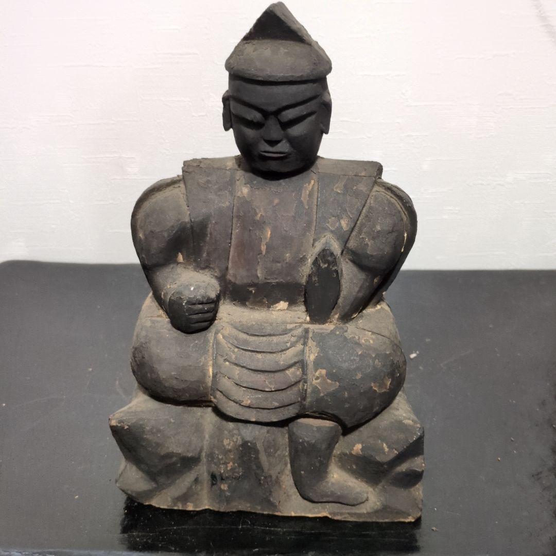 木製恵比寿人形 江戸時代