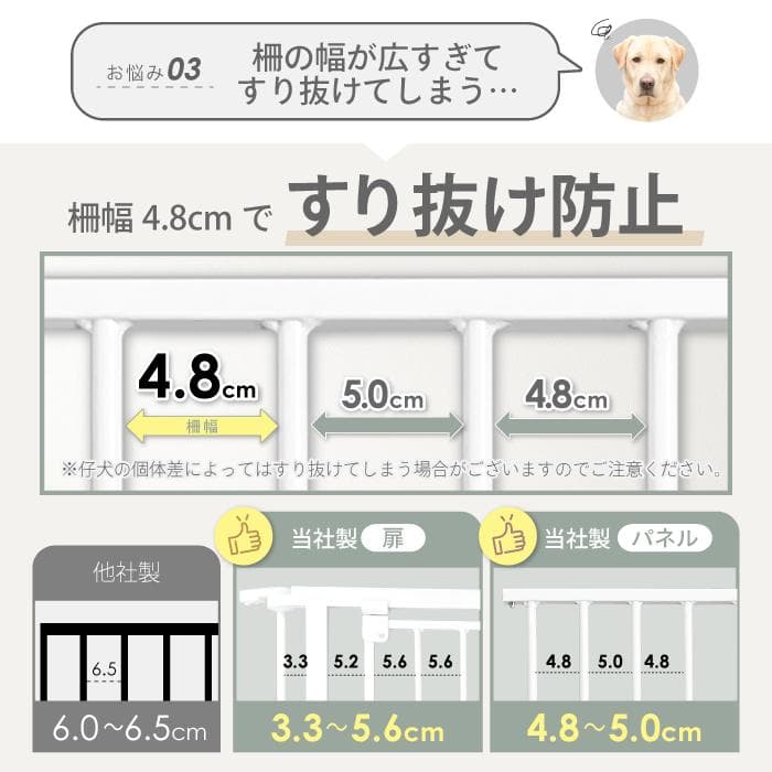 【展示品】DOG SAFE8L　ライトグレージュ　ペットフェンスサークル大型犬用