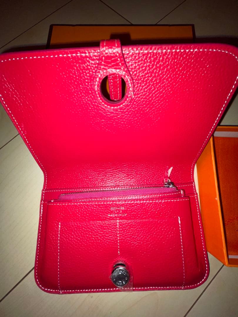 ★*★様 HERMES ドゴンピンク 二つ折り財布