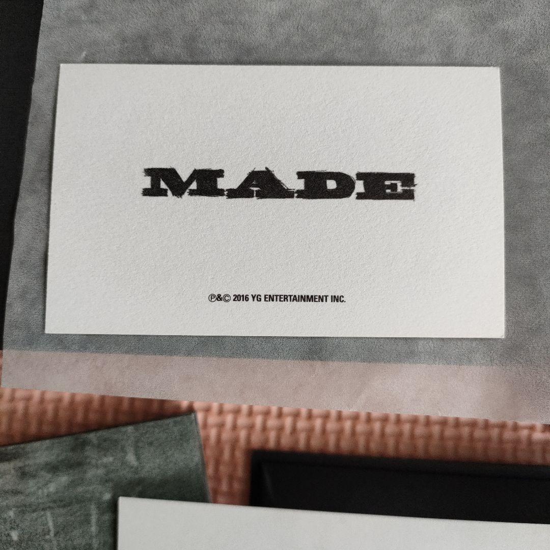 BIGBANG MADE THE FULL ALBUM 韓国盤CD 初回盤 木枠