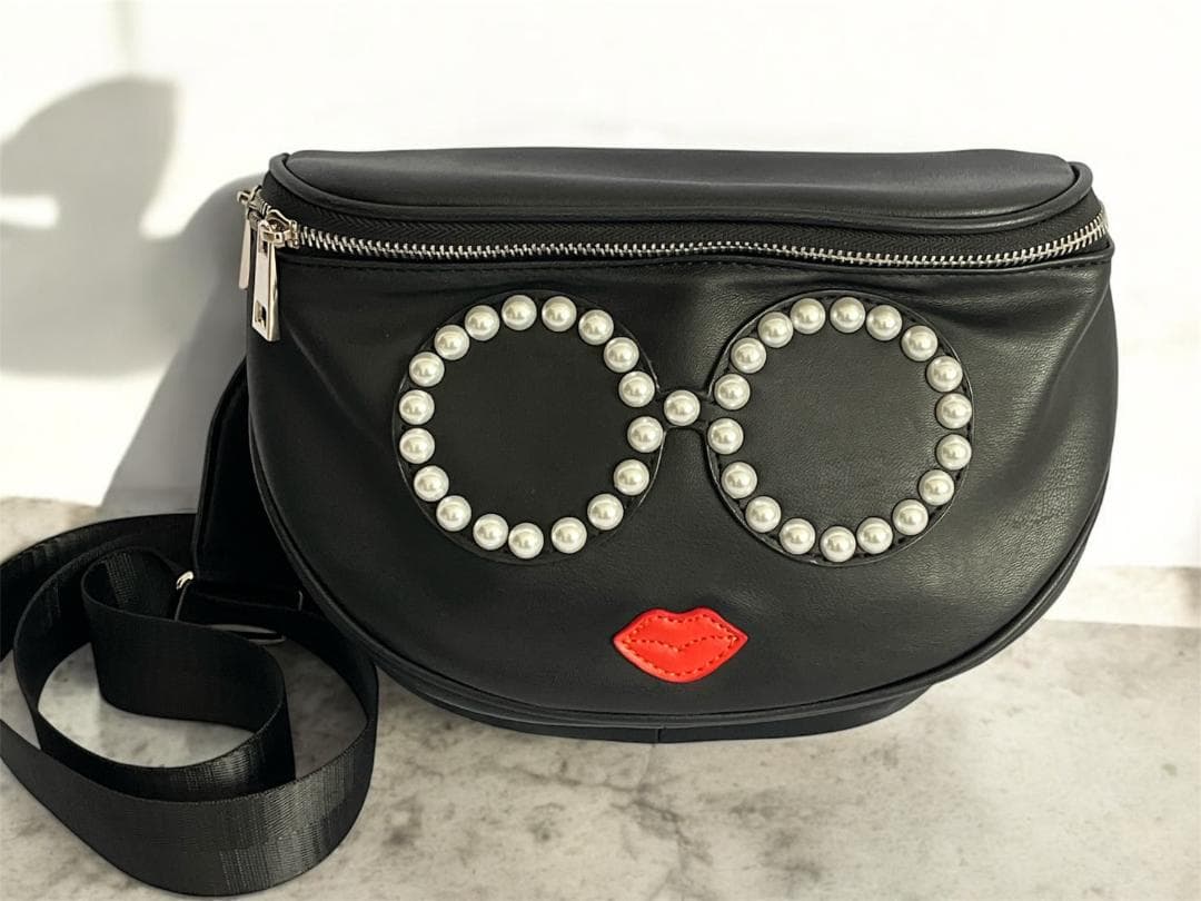 ■美品 a-jolie×LOWELL アジョリー ショルダーバッグ ボディバッグ
