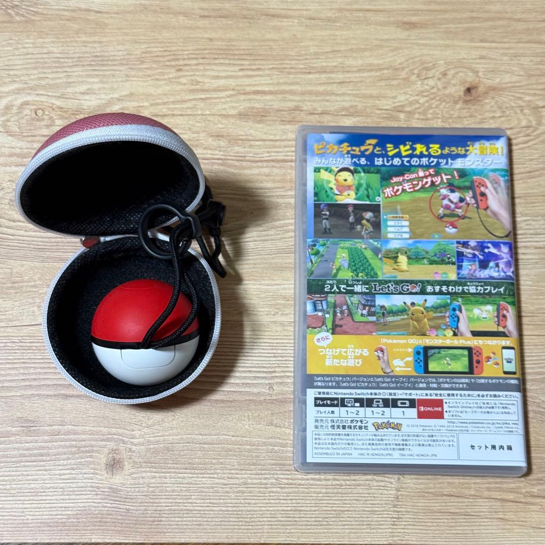 ポケットモンスター　レッツゴーピカチュウ　モンスターボールplus自動化ケース付