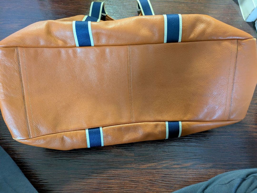 COACH キャメル ボストンバッグ