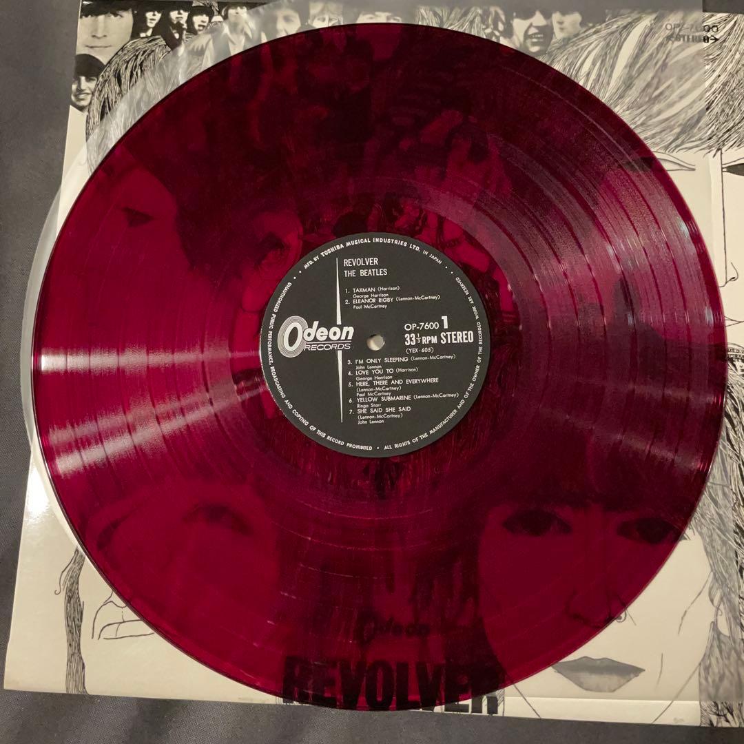 【ジャケほぼ新品】The Beatles REVOLVER 【赤盤¥1750】