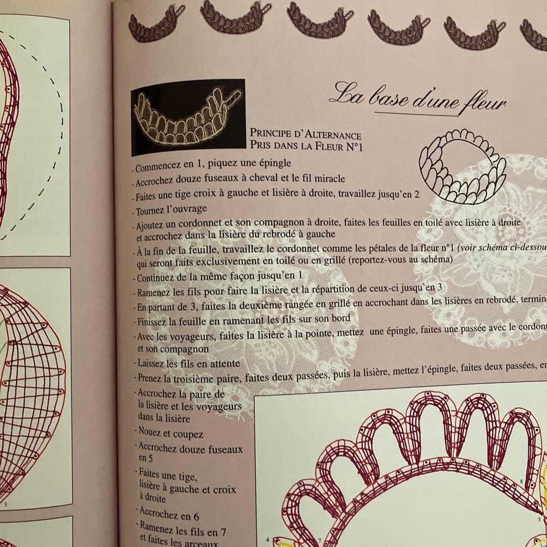 ボビンレース教本　デュセス La Dentelle Duchesse 2