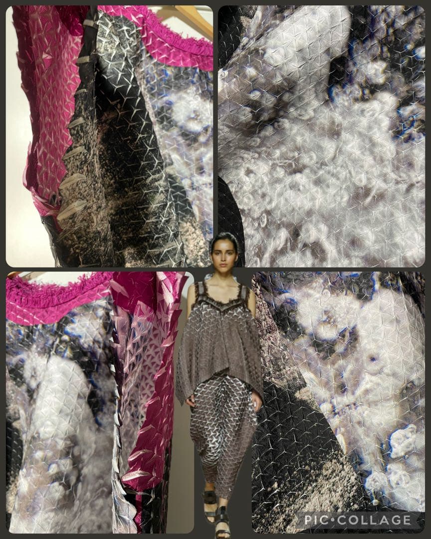 ISSEY MIYAKE 3D トップス ２ スチームストレッチ イッセイミヤケ